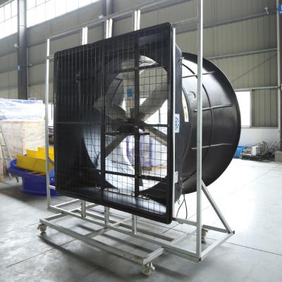 Capacidade alta posta vento do fluxo de ar dos ventiladores de refrigeração dos rebanhos animais do exaustor do motor de PMSM