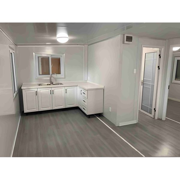 Mobile Prefabricated House Equipped With Kitchen Suitable For Mobile Clinics And 5.68*2.68*2.48 Meter Inner Size