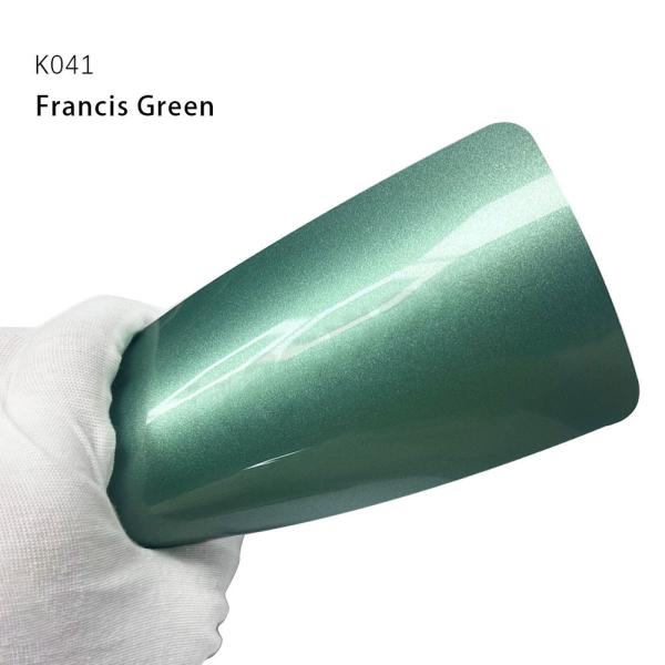 K041 TPU Car Paint Protection Wrap 8.0Mil With Francis Green Color Ppf Color Wrap