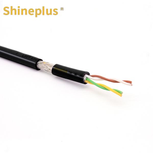 Cable de codificación de la cadena de remolque resistente a la intemperie cable de datos de la cadena de remolque PUR cable de larga vida útil