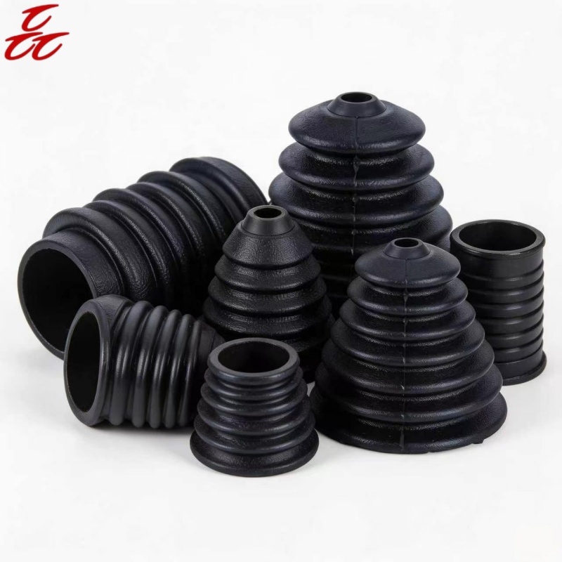 Drive Shaft Flexible EPDM Rubber Bellows Custom Dust Cover Bellows