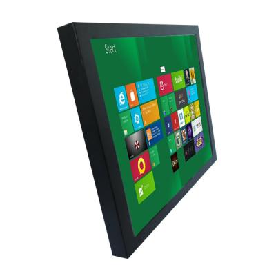 exposições industriais do monitor do toque do LCD de 19 polegadas com VGA, DVI, entrada de HDMI para o uso industrial