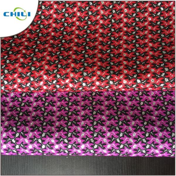 2019 Hot Sale Pu Leather With Shining Surface For Ladies Handbags