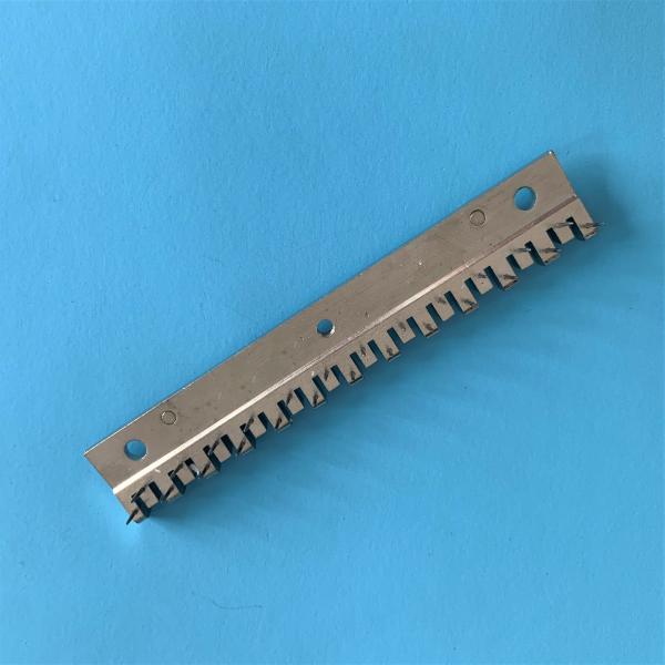 Peças de máquinas de acabamento de têxteis Monforts Stenter Pin Bar Placa de cobre de aço carbono SS Material da agulha