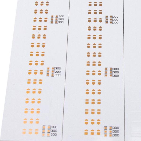 Одиночное, который встали на сторону основание монтажной платы SMT СИД ROHS 12V светлое алюминиевое