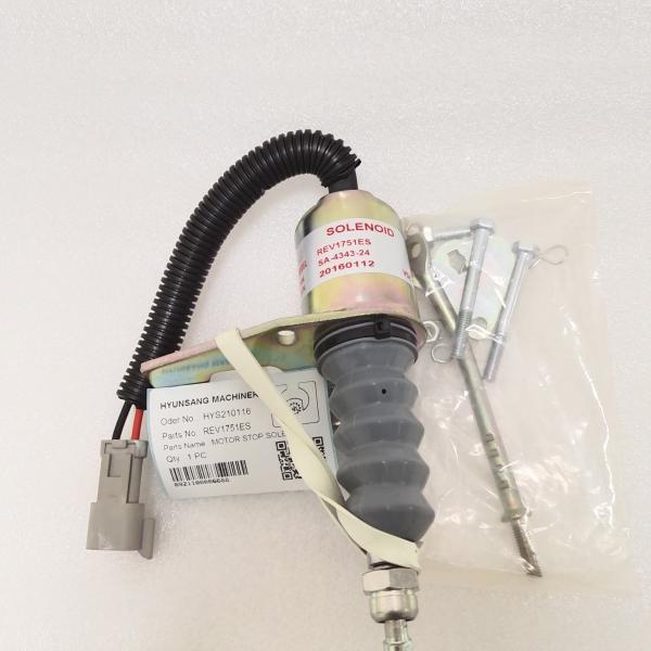 As peças sobresselentes da construção viajam de automóvel o solenoide REV1751ES SA-4343-24 da parada