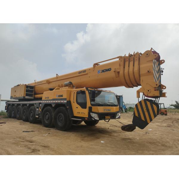 Кран установленный тележкой подержанный пересеченной местности 2011 XCMG QAY 300