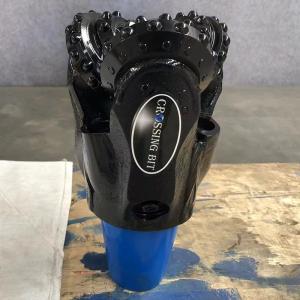 Fast Drilling Rate Saw Tooth Roller Cone Bit Rubber Sealed Bearing
