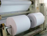 100% de pasta de madeira de camada única em papel térmico branco Jumbo para papel ATM/POS