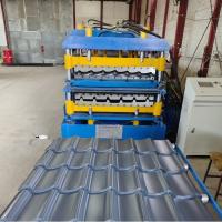Double Layer Roof Sheet Roll Forming Machine Customizable Cutting Tolerance ±2mm Production Speed 30-45 Meters Per Minute