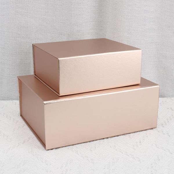 Caja magnética de papel con logotipo impreso personalizado, embalaje de lujo, plegable, de cartón reciclable, caja de regalo