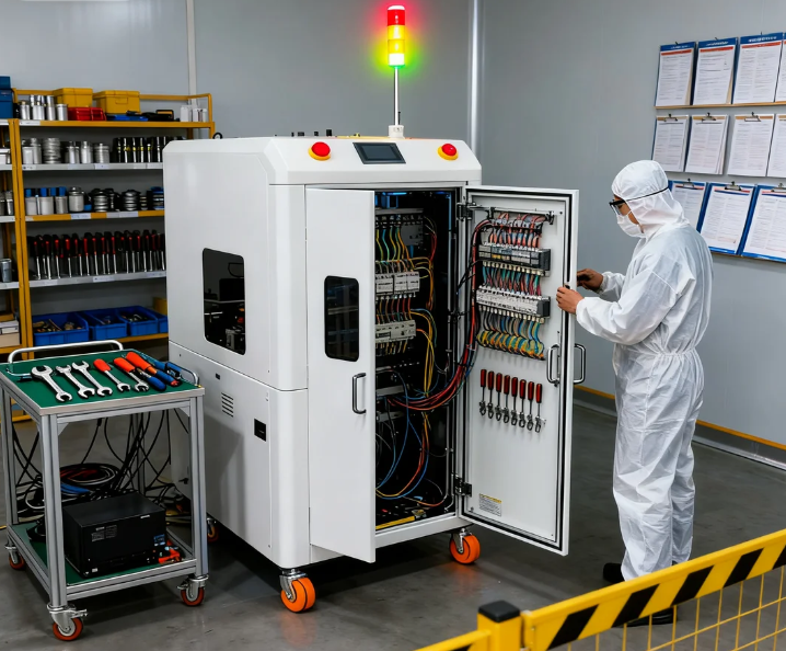 Industrial mobile electrical control box (Lean Operation and Maintenance Type)