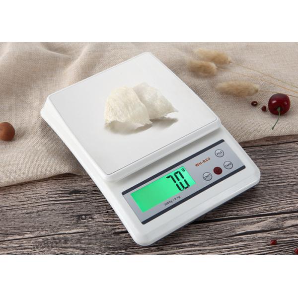 3KG Precision Electronic Kitchen Scales Easy Cleaning With Counting Function