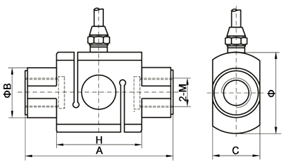 Alloy Steel Or Stainless Steel Tension And Compression Load Cell IP67 Protection