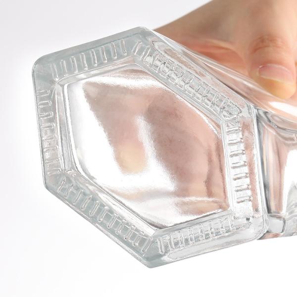 Super Flint Glass Bottle with Customize Sealing Type 100ml 200ml 350ml 500ml Flat Shaped