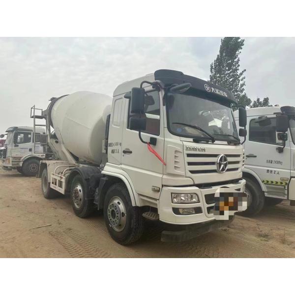 DAYUN Used Concrete Mixer Truck 10m³ 6x4 Chassis 336HP Ready For Construction