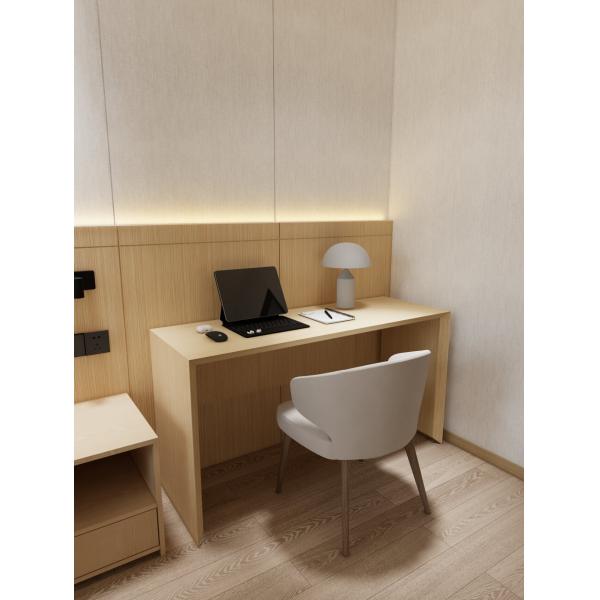 High Grade Hotel Bedroom Furniture Artificial Leather Eco - Friendly Panel