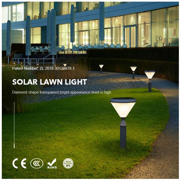 Прочные света тропы СИД солнечные для украшения 3000k 6000k ландшафта двора