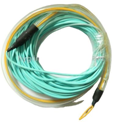 Fibra ótica transparente do cabo de remendo do olho puxando do tubo do plutônio