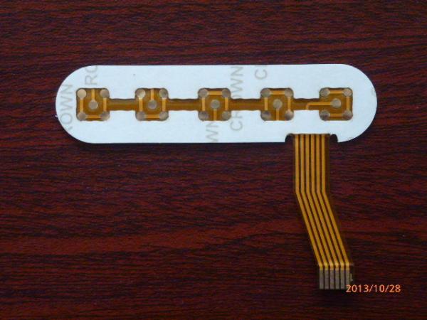 Waterproof o tipo liso Textured 0.05mm - 0.3mm do interruptor de membrana da abóbada do metal flexível do PC