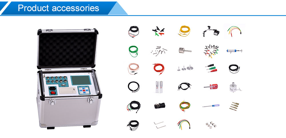 Circuit Breaker Dynamic Characteristic Tester, 0.1ms Resolution, 20A Range, for High Voltage Switches