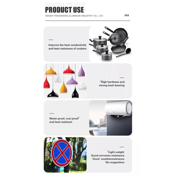 1100 1050 1060 3003 3004 Aluminium Round Disc Circle Plate Coated Aluminium Circle For Cookware Utensils