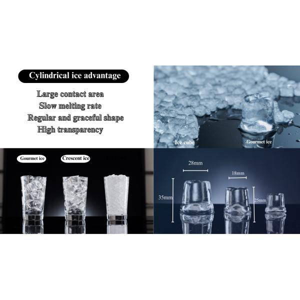 Gourmet Ice Maker 36kg/24hours Automatic Ice Maker Machine Commercial