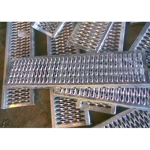 Canal resistente del agujero perforado de la seguridad el rallar del puntal del apretón del resbalón de la calzada