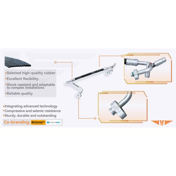 Fiesta AP31-19972-DA Ford Discharge AC Pipe For VI 1.4L 2011