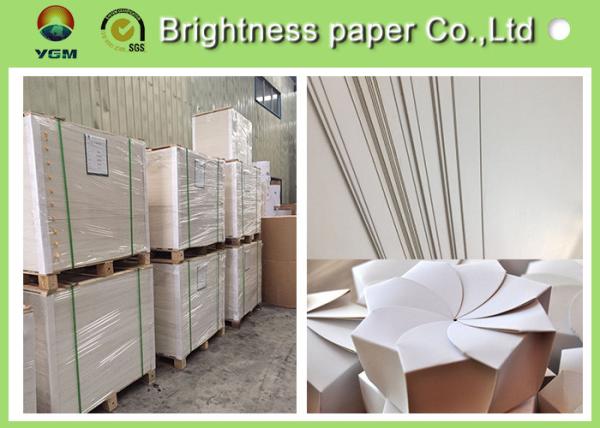 Book Cover Making White Cardboard Sheets / Ivory Paper Board 250gsm