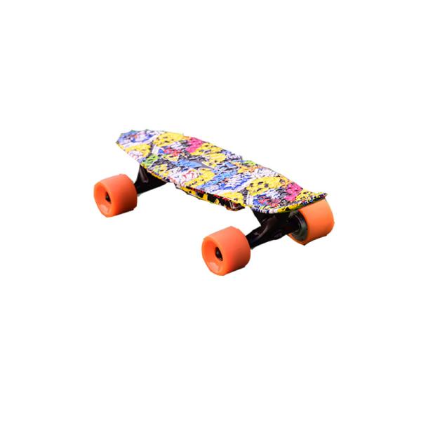 PP Material Electric Girl Power Skateboard 300W Motor 580MM Length