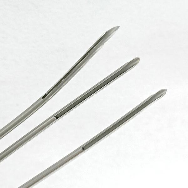 Tubes médicales jetables en acier inoxydable