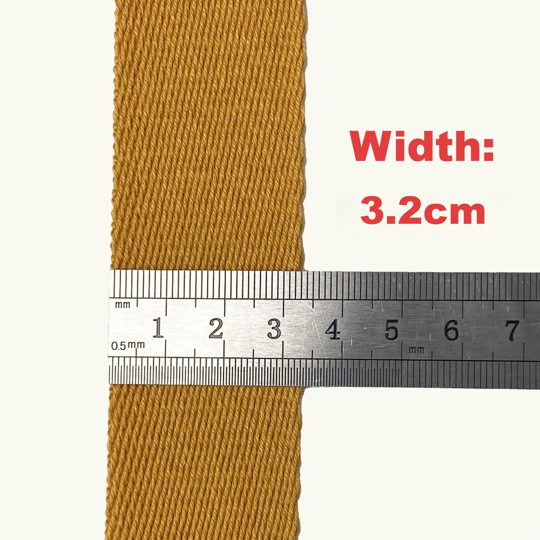Thickened polyester-cotton webbing Various colors Backpack strap Belt Handbag strap