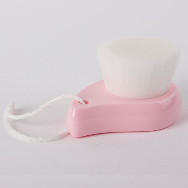 Bamboo Carbon Fiber Hand Face Brush Remove Blackheads For Make Up