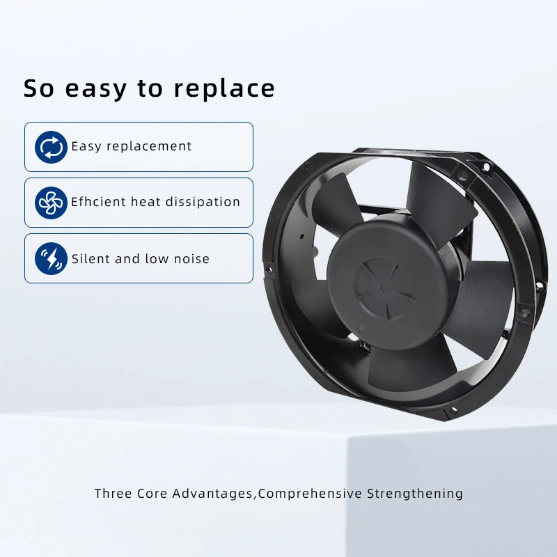 172x150x51mm AC Axial Cooling Fan 17251 Industrial Exhaust Fan for Cabinet Ventilation