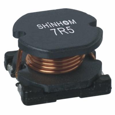 A instalação Unshielded da alta frequência SMD dos únicos indutores do poder da montagem da superfície da bobina