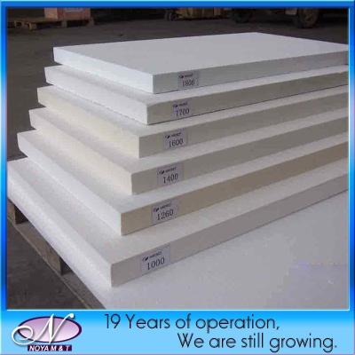 Thermal Conductivity 0.012-0.018W/M K 25 High Temperature Furnace Ceramic Fiber Wool Board
