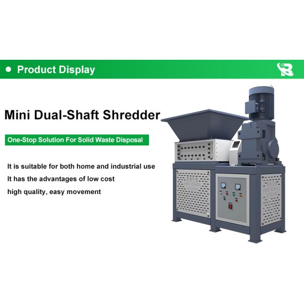 Laboratory Mini Shredder Branch and Rope Shredder Small Two-Phase Electric Metal and Plastic Shredder