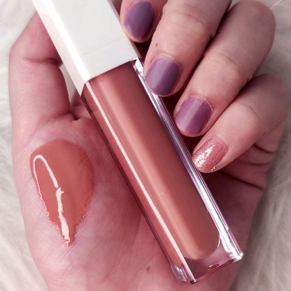 Logo Pink Nude Clear Lip Gloss Ladies Face Makeup