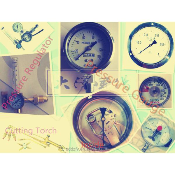 60мм SS304 Промышленный жидкость заполненная U трубка Манометр давления Бурдон