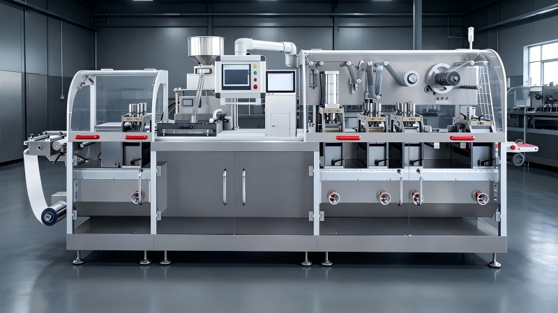 High Speed Capsule Blister Packaging Machine 260mm Capsule Tablet CE ABB Servo