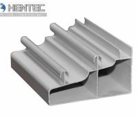 Light Bronze 6061  Aluminum   Profile Construction System , Aluminum Door Porifle