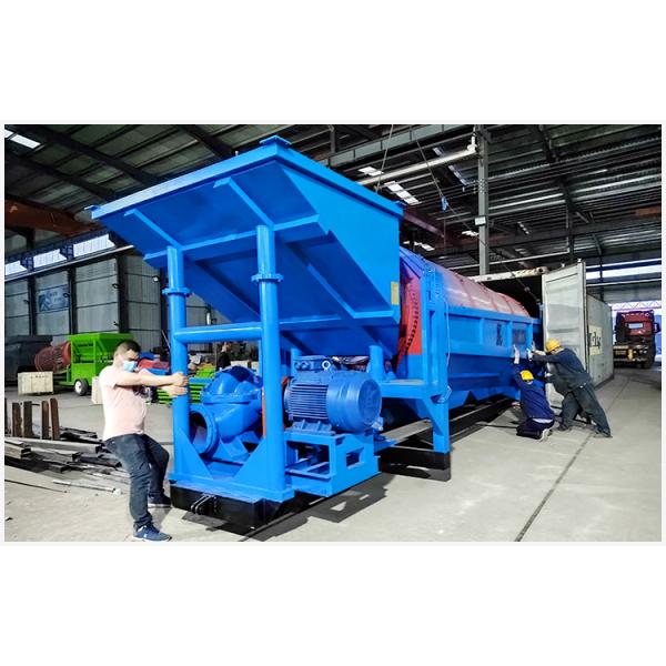 Alluvial Gold Mining Equipment Trommel Washing Plant for 50-500 Tons Per Hour Capacity