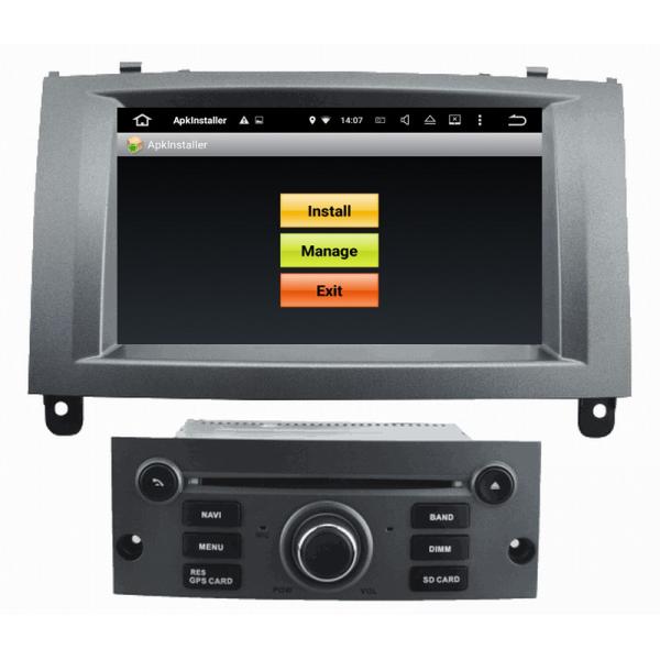 Ouchuangbo car audio 7 inch digital screen Peugeot 407 with gps navigation dual zone digital television (Optional)