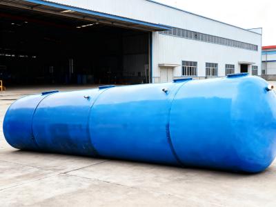 Mélangeurs automatiques pour équipements intégrés souterrains de traitement des eaux usées en PRF