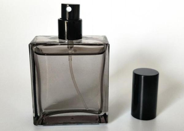 Luxury Square 100ml Refillable Perfume Bottle , Perfume Spray Bottle OEM / ODM