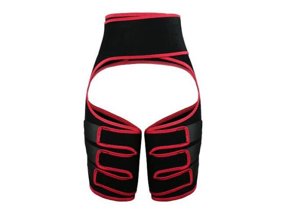 Ajustador mais forte MH2020R da coxa da cintura da adesão do neopreno vermelho do ajustador da coxa da cintura