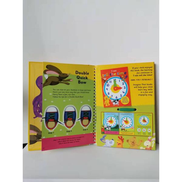 Складной Диекут размер книжного производства 18*18.5км доски младенца небольшой для учить