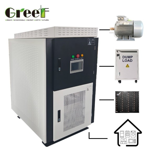 IP54 Protection Level On Grid Controller with LCD Touch Screen and 95% Maximum Efficiency for Solar Energy Integration