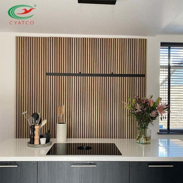 Fireproof Veneer Sound Acoustic Panel Nontoxic Thickness 21mm